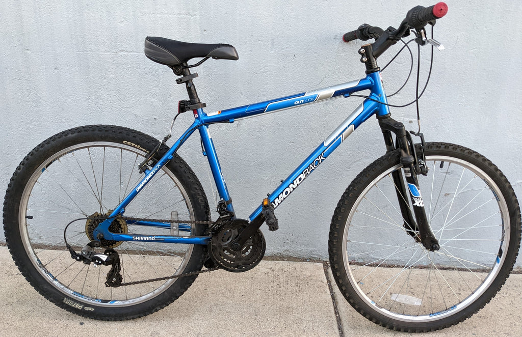 5'7" - 5'10" 18" Medium Outlook Diamondback Bike Bicycle Mountain MTB ...