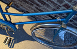 Firestone Warrior Blue Bike Bicycle Vintage Ladies Woman's Chrome Fenders