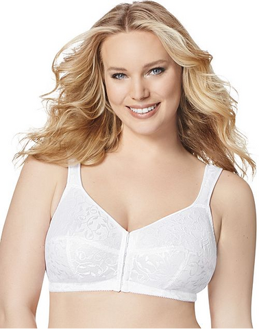 1107 JMS Just My Size Easy-On Front Close Bra