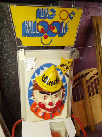 Clown Windy Flying O Balloons Air Helium Machine Cart Inflater