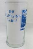 5" Drinking Glass THE CAPTAIN'S TABLE RESTAURANT SEATTLE WA Ivar Haglund PIER 54