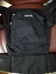 Mothers on the Move Mo+m Classic Cotton sling Baby Carrier Black backpack 3-way