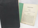 rare LDS Cottage Meeting Outline Constitution By-Laws Daughters Utah Pioneer VTG