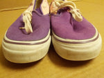 Vintage Scats Low-Top Sneakers Slip-on Shoes SiZe 6.5 pink purple Made in Korea