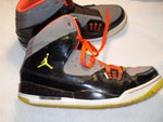 Nike Air Jordan SC-1 Shoe Mens 538698 034 Black Pewter Yellow JUMPMAN 10.5  44.5
