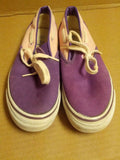 Vintage Scats Low-Top Sneakers Slip-on Shoes SiZe 6.5 pink purple Made in Korea