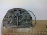Union Pacific UPRR OVERLAND Route UP Challenger Alco Centennial USA Belt Buckle