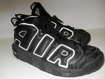 RARE 2005 NIKE Uptempo More AIR UPTEMPO PIPPEN BLACK White SHOE 14  312971-011