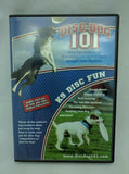 DVD Disc Dog 101 Training K9 frisbee throwing roll vaulting competition pup RARE